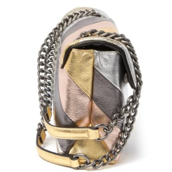 Kurt Geiger Rainbow Leather Crossbody Bag - Picture 4 of 10